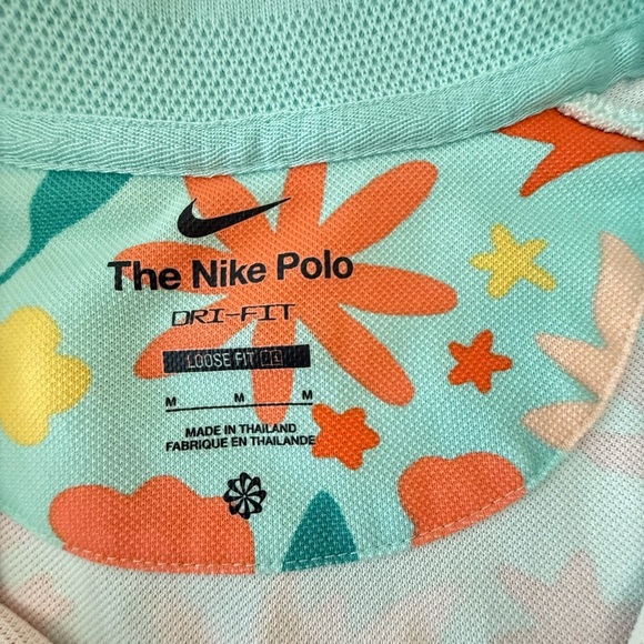 Nike Polo Dri-Fit Women's Crop Golf short- Multicolor Medium - Picture 6 of 7